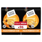 Dosettes de café "Format Spécial" - CARTE NOIRE - Carrefour Market à Arcachon Dosettes de café "Format Spécial" - CARTE NOIRE en promo chez Carrefour Market Arcachon à 11,79 €