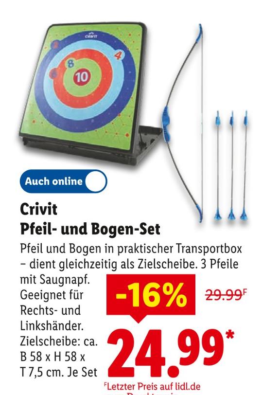Pfeil- und Bogen-Set