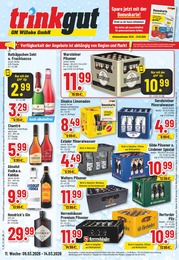 Trinkgut Prospekt für Wasbüttel: "Aktuelle Angebote", 10 Seiten, 09.03.2026 - 14.03.2026