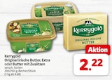 Original irische Butter, Extra oder Butter mit Zusätzen im Angebot bei nah&frisch in Iserlohn Original irische Butter, Extra oder Butter mit Zusätzen Angebote von Kerrygold bei nah&frisch Iserlohn für 2,22 €