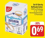 Raffinade Zucker im Angebot bei EDEKA in Hoyerswerda Raffinade Zucker Angebote von Gut & Günstig bei EDEKA Hoyerswerda für 0,69 €