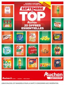 Prospectus Auchan Supermarché à Wissembourg, "SEPTEMBRE AU TOP", 28 pages de promos valables du 24/09/2024 au 06/10/2024