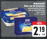 Aktuelles Butter oder Die Streichzarte Angebot bei E center in Chemnitz ab 2,19 €