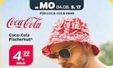 Netto mit dem Scottie Delitzsch - Coca-Cola Fischerhut Angebot im Prospekt Coca-Cola Fischerhut bei Netto mit dem Scottie im Delitzsch Prospekt für 4,99 €