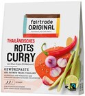 Thailändisches Rotes Curry im Angebot bei REWE in Weimar Thailändisches Rotes Curry Angebote von Fairtrade Original bei REWE Weimar für 1,49 €