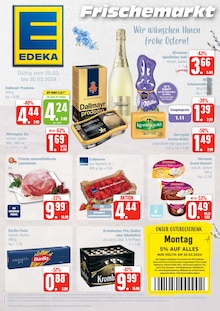 Aktueller EDEKA Frischemarkt Prospekt "Top Angebote" Seite 1 von 4 Seiten für Anklam