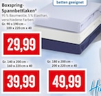 Aktuelle Spannbettlaken Angebote bei Kaufhaus Stolz in Lübeck Aktuelles Boxspring-Spannbettlaken Angebot bei Kaufhaus Stolz in Lübeck ab 29,99 €