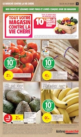 Fruits Et Légumes Angebote im Prospekt "50% REMBOURSÉS EN BONS D'ACHAT SUR LE RAYON ALIMENTATION ET HYGIÈNE BÉBÉ" von Intermarché auf Seite 11