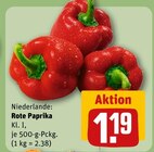 Rote Paprika Angebote bei REWE Bad Salzuflen für 1,19 €