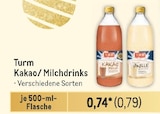 Kakao/ Milchdrinks von Turm im aktuellen Metro Prospekt für 0,79 €