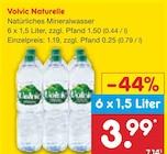 Naturelle im Angebot bei Netto Marken-Discount in Königswinter Naturelle Angebote von Volvic bei Netto Marken-Discount Königswinter für 3,99 €