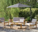 Parasol Déporté Non Rotatif 2,7m Écru en promo chez Intermarché Calais à 44,99 €