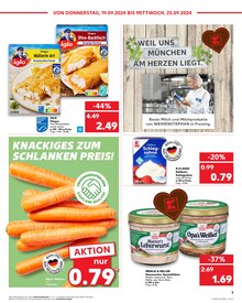 Sahne im Kaufland Prospekt "Aktuelle Angebote" mit 52 Seiten (München)