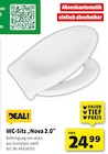 WC-Sitz Nova 2.0 im Hagebaumarkt Prospekt WC-Sitz Nova 2.0 von im aktuellen Hagebaumarkt Prospekt für 24,99 €