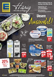 EDEKA Prospekt für Reutlingen mit 2 Seiten EDEKA Prospekt für Reutlingen: "Aktuelle Angebote", 2 Seiten, 16.02.2026 - 21.02.2026