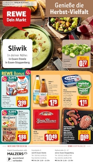 Aktueller REWE Prospekt "Dein Markt" für Essen Aktueller REWE Prospekt für Essen mit Seiten