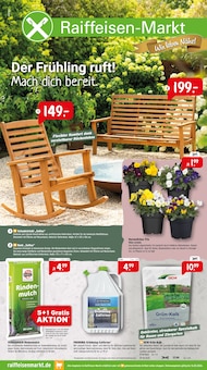 Raiffeisenmarkt Prospekt Der Frühling ruft! Mach dich Bereit. mit 8 Seiten