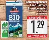 Haltbare Bio-Alpenmilch von Berchtesgadener Land im aktuellen EDEKA Prospekt für 1,29 €