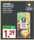 Lasagne Angebote von Edeka Herzstücke bei Marktkauf Hagen für 1,39 €