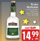 Williams Obstbrände im Angebot bei E center in Köln Williams Obstbrände Angebote von Pircher bei E center Köln für 14,99 €