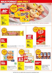 Prix et réduction Produits Bio dans le prospectus Carrefour en cours Offre Produits Bio dans le catalogue Carrefour du moment à la page 12