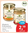 Erdnussmus crunchy von Alnatura für 2,19 € bei budni im Angebot Erdnussmus crunchy von Alnatura im aktuellen budni Prospekt