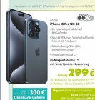iPhone 15 Pro 128 GB bei BSB mobilfunk im Rostock Prospekt für 