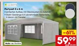 Aktuelle Gartenmöbel Angebote bei Netto Marken-Discount in Siegen (Universitätsstadt) Aktuelles Partyzelt Angebot bei Netto Marken-Discount in Siegen (Universitätsstadt) ab 59,99 €