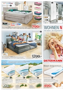 Matratze im Ostermann Prospekt "WOHNEN NEU ERLEBEN" mit 16 Seiten (Wuppertal)