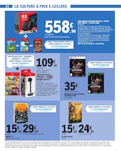Nintendo Switch Angebote im Prospekt "PRÉPAREZ LA RENTRÉE À PRIX E.LECLERC" von E.Leclerc Nintendo Switch Angebote im Prospekt "PRÉPAREZ LA RENTRÉE À PRIX E.LECLERC" von E.Leclerc auf Seite 43