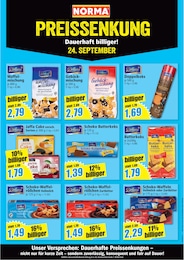 Waffelröllchen Angebot im aktuellen Norma Prospekt auf Seite 24