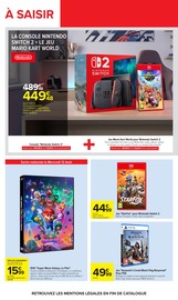 Promos Nintendo Switch dans le catalogue "Carrefour" de Carrefour Nintendo Switch en promo dans le catalogue Carrefour à la page 62