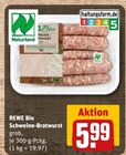 REWE Bio Schweine-Bratwurst Angebote bei REWE Fellbach für 5,99 €