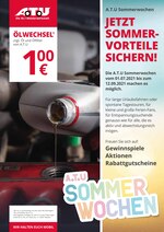 A.T.U Auto Teile Unger Prospekt für Neumarkt mit 26 Seiten A.T.U Auto Teile Unger Prospekt für Neumarkt: "JETZT SOMMERVORTEILE SICHERN!", 26 Seiten, 01.07.2021 - 31.07.2021