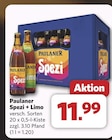 Spezi + Limo von Paulaner für 11,99 € bei combi im Angebot Spezi + Limo von Paulaner im aktuellen combi Prospekt