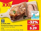 Aktuelle Schweinefleisch Angebote bei Kaufland in Krefeld Aktuelles Schweinenacken/-kamm XXL Angebot bei Kaufland in Krefeld ab 5,29 €