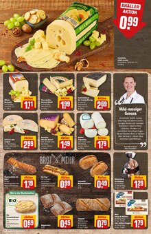 Brot im aktuellen REWE Prospekt (Lübeck) Brot im REWE Prospekt "Dein Markt" mit 34 Seiten (Lübeck)