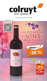 Vin Angebote im Prospekt "FOIRE AUX VINS DE PRINTEMPS" von Colruyt auf Seite 1