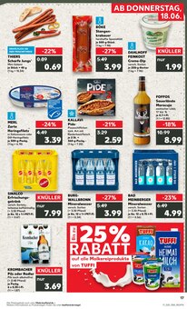 Krombacher im Kaufland Prospekt "Hier bin ich richtig" mit 61 Seiten (Arnsberg)