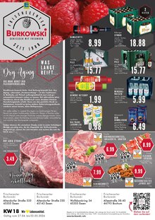 Rindfleisch im EDEKA Prospekt "Aktuelle Angebote" mit 8 Seiten (Bochum)