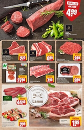 Fleischspieße Angebot im aktuellen REWE Prospekt auf Seite 9