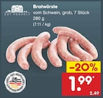 Aktuelles Bratwürste Angebot bei Netto Marken-Discount in Hildesheim ab 1,99 €