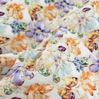 Tissu 100% coton imprimé 3D floral multicolore 140 cm en promo chez Décor Discount Romans-sur-Isère à 7,99 €