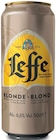 Bière Blonde - LEFFE - Supermarchés Match à Villeneuve-d'Ascq Bière Blonde - LEFFE en promo chez Supermarchés Match Villeneuve-d'Ascq à 0,85 €