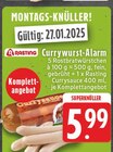 Currywurst-Alarm Angebote von Rasting bei E center Koblenz für 5,99 €