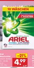 Waschmittel Angebote von Ariel bei Netto Marken-Discount Ansbach für 4,99 €