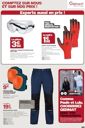 Vêtements en promo dans le catalogue Gedimat à la page 15
