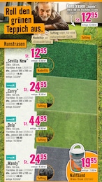 Kunstrasen im Hornbach Prospekt Kunstrasen im Hornbach Prospekt Du willst es. Dann bau es. auf S. 31