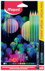 18 Crayons De Couleur Deep Sea Paradise Maped en promo chez Auchan Hypermarché Vitry-sur-Seine