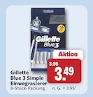 Aktuelle Rasierer Angebote bei combi in Osnabrück Aktuelles Blue 3 Simple Einwegrasierer Angebot bei combi in Osnabrück ab 3,49 €